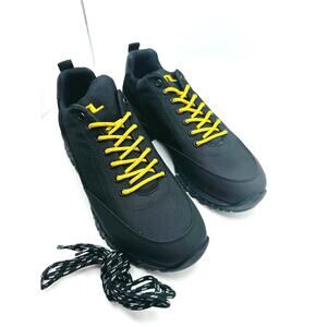 J LINDEBERG Hiking Hiker Black Sneaker Shoe Vibram Luxury Golf size EU 42 / us 9